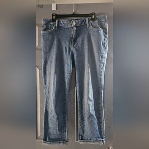 Simply Vera Vera Wang Capri Blue Jeans